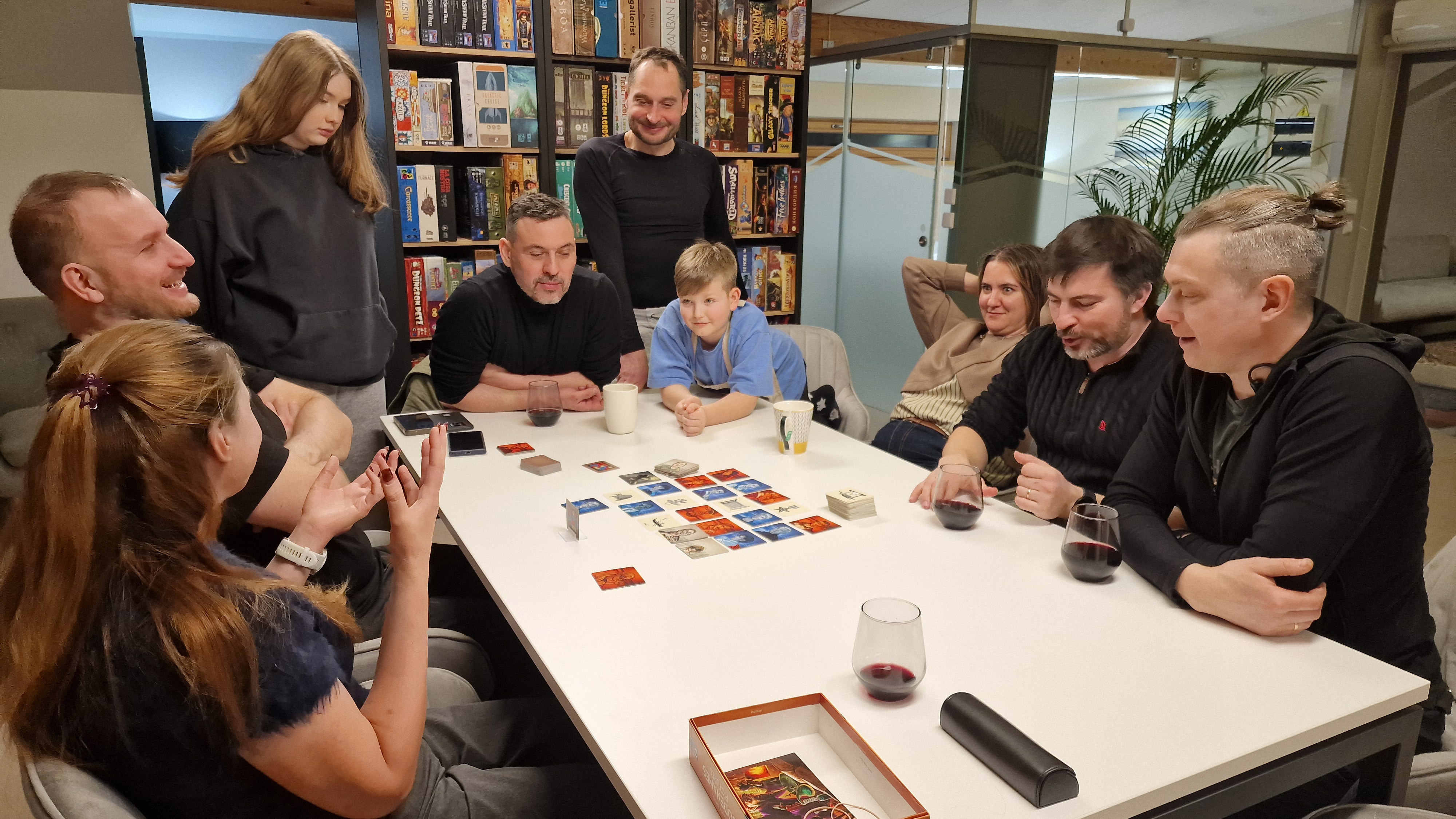 Board game party night at Undercover Vibe in Tallinn